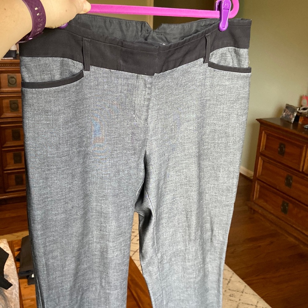 Grey express dress pants